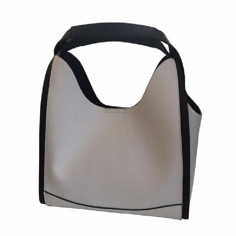 Italian handbag with contemporary silhouette